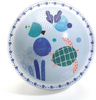 Djeco balle Fishee ball - ballon de jeu coloré thème mer Ø22 cm-2