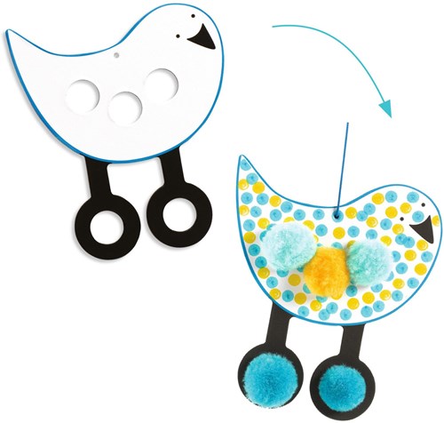 Djeco coffret coloriage créatif - kit créatif pour enfants - FSC MIX-2