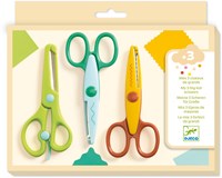 Djeco ciseaux créatifs pour enfants - set de ciseaux pour bricolage-2