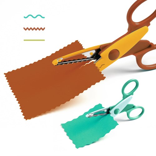 Djeco ciseaux créatifs pour enfants - set de ciseaux pour bricolage