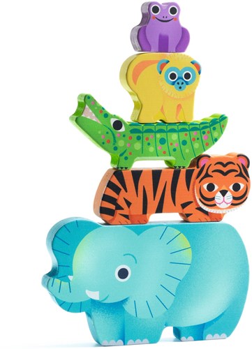 Djeco puzzle en bois WoodyWild - jouet éducatif FSC 100%-3