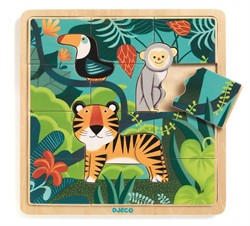 Djeco Puzzlo Jungle - FSC 100%