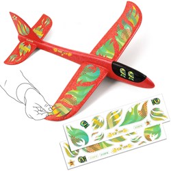 Djeco jeu d'adresse Fire Plane - grand avion en mousse jouet