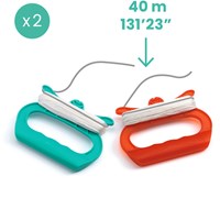 Djeco cerf-volant Red Dots - cerf-volant acrobatique contrôlable pour enfants-3