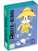 Djeco jeu de cartes Bata - Miaou FSC MIX - Jeu pour enfants avec chats-2