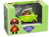 Djeco voiture jouet Green flash - voiture de course en métal pour enfants-3