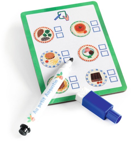 Djeco set restaurant jouet - jeu d'imitation pour enfants - bois FSC-2