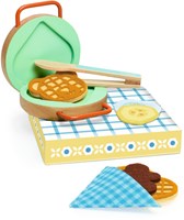 Djeco set gaufrier jouet - cuisine en bois FSC certifié-3