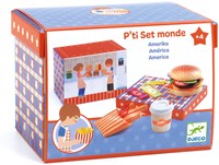 Djeco jouet set américain - gourmandises en bois FSC 100%-3