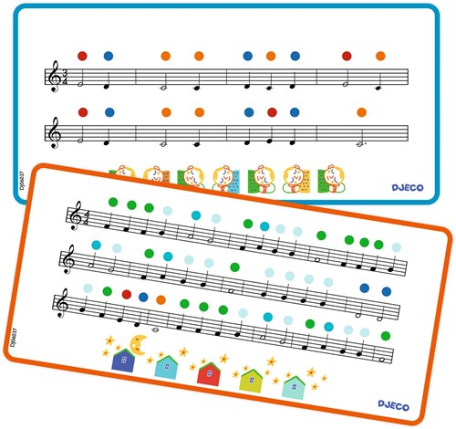 Djeco xylophone jouet instrument de musique pour enfants-3