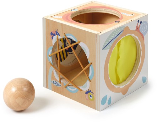 Djeco jouet en bois BabyBox - jouet bébé durable FSC