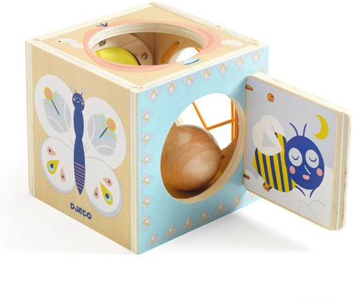 Djeco jouet en bois BabyBox - jouet bébé durable FSC-2