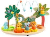 Djeco table d'activités jungle Multi Big table de jeu en bois-2