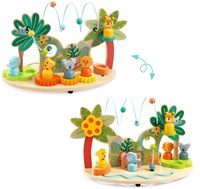 Djeco table d'activités jungle Multi Big table de jeu en bois-3