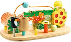 Djeco jouet bébé Multi Sound table d'activités en bois
