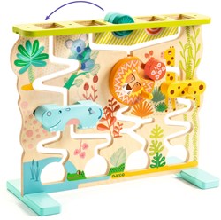 Djeco jouet bébé - hochet Cascadou coloré pour bébés