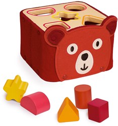 Djeco jouet bébé SoftiShape - formes colorées FSC 100%