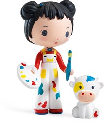 Djeco tinyly figurine Barbouille & Gribs - jouet créatif