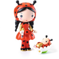 Djeco tinyly figurine de jeu Coco & Minico - poupée coccinelle