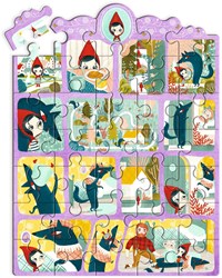 Djeco puzzle conte Le Petit Chaperon rouge - 35 pièces - FSC MIX