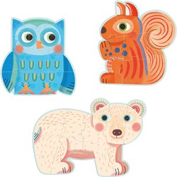 Djeco Puzzles Primo - Dans la forêt