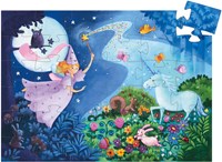 Djeco La fée et la licorne - 36 pcs