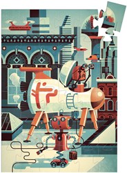 Djeco puzzle Bob le Robot - puzzle 36 pièces carton