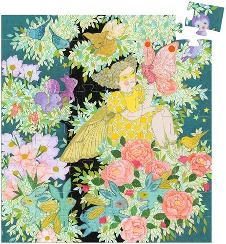 Djeco puzzle puzzle enfant L'arbre de Flora - 54 pièces