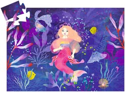 Djeco puzzle sirène Ella - puzzle enfant 36 pièces