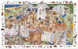 Djeco Le château fort - 100 pcs