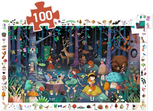 Djeco La forêt enchantée - 100 pcs-2