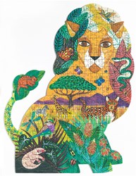 Djeco puzzle lion - 350 pièces - FSC MIX - jouet coloré