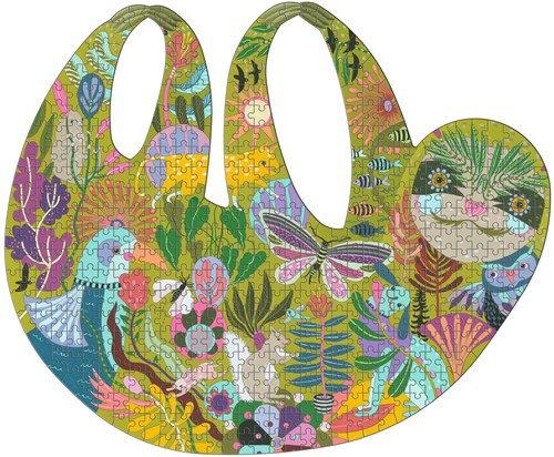 Djeco puzzle paresseux - puzzle 500 pièces pour enfants