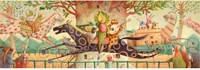 Djeco puzzle - puzzle Wonderful ride 100 pièces FSC MIX