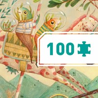 Djeco puzzle - puzzle Wonderful ride 100 pièces FSC MIX-2