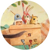 Djeco puzzle - puzzle Wonderful ride 100 pièces FSC MIX-3