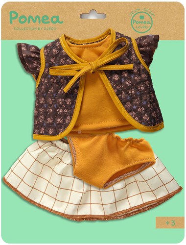 Djeco vêtements de poupée POMEA tenue Capucine - accessoire poupée-3