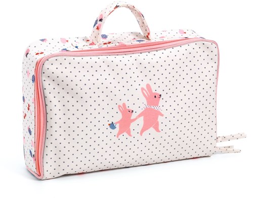 Djeco valise poupée POMEA Baby POMEA La valise de Vanille jouet