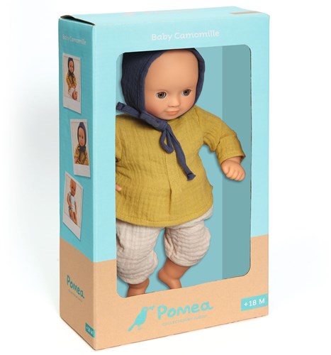 Djeco poupées poupon Camomille 32 cm avec bras en vinyle doux-3