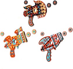 Djeco mosaïques & stickers Kosmik - kit créatif pour enfants