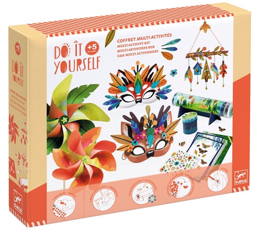 Djeco boîte multi-activités Nature - coffret créatif FSC MIX-3