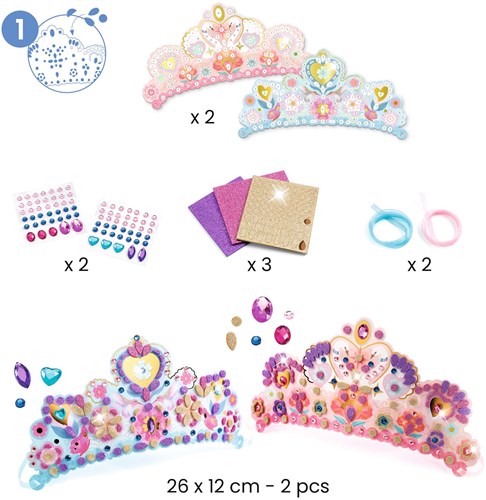 Djeco boîte multi-activités Nymphea - coffret créatif FSC MIX-2