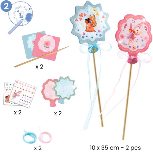 Djeco boîte multi-activités Nymphea - coffret créatif FSC MIX-3