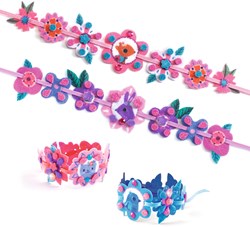 Djeco kit créatif mosaïques & stickers Meilleures copines jouet créatif