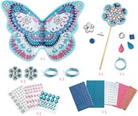 Djeco kit créatif mosaïques et autocollants fées jouet créatif-3