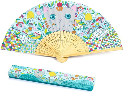 Djeco éventail créatif Koneko - kit de loisirs créatifs pour enfants