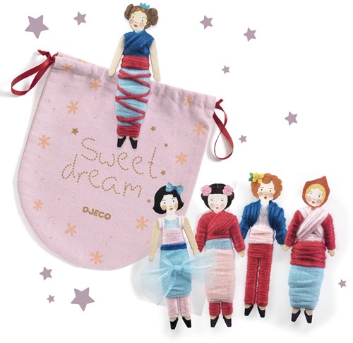 Djeco kit créatif Sweet night - fabrication de poupées FSC MIX