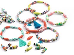 Djeco coffret créatif bracelets colorés - Pop and colourful