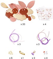 Djeco kit créatif Miss Rosefinch - bijoux créatifs FSC MIX-3
