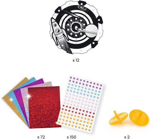 Djeco Hypno cosmos jouet - jeu créatif et coloré-3